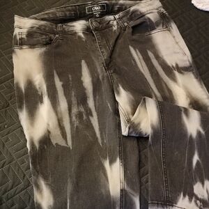 Cato Black and Gray Contemporary Jeans